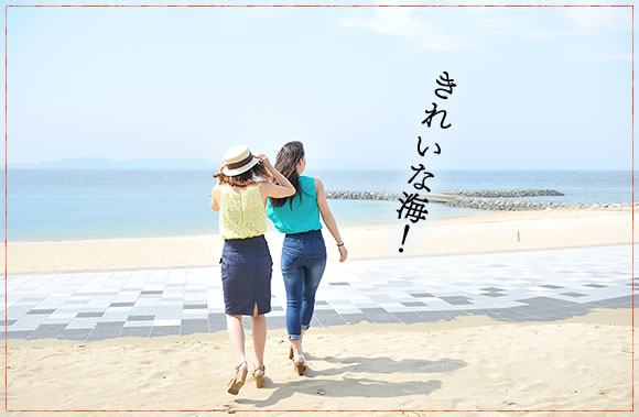 教えてもらったパームビーチへ行ってみよう！